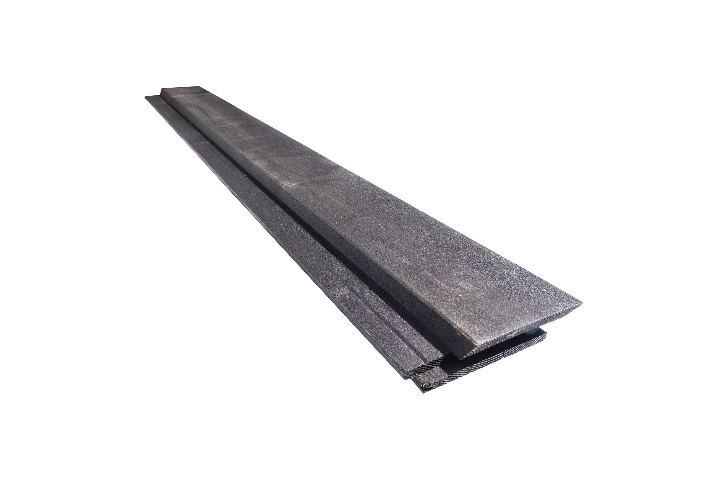 Produktfoto: MøreRoyal - Concise kledning / dobbelfals 60 grader, 29x123 i svart.