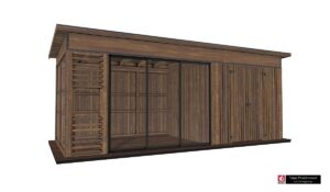3D-visualisering: MøreRoyal multibod - modell 1806SD i brun