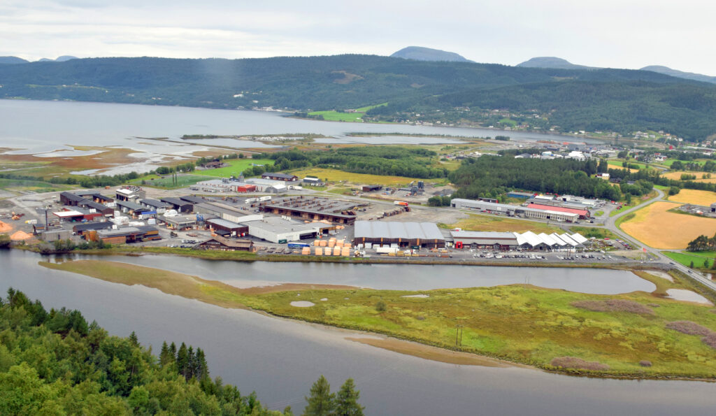 Talgø MøreTre sin fabrikk på Syltøran i Surnadal
