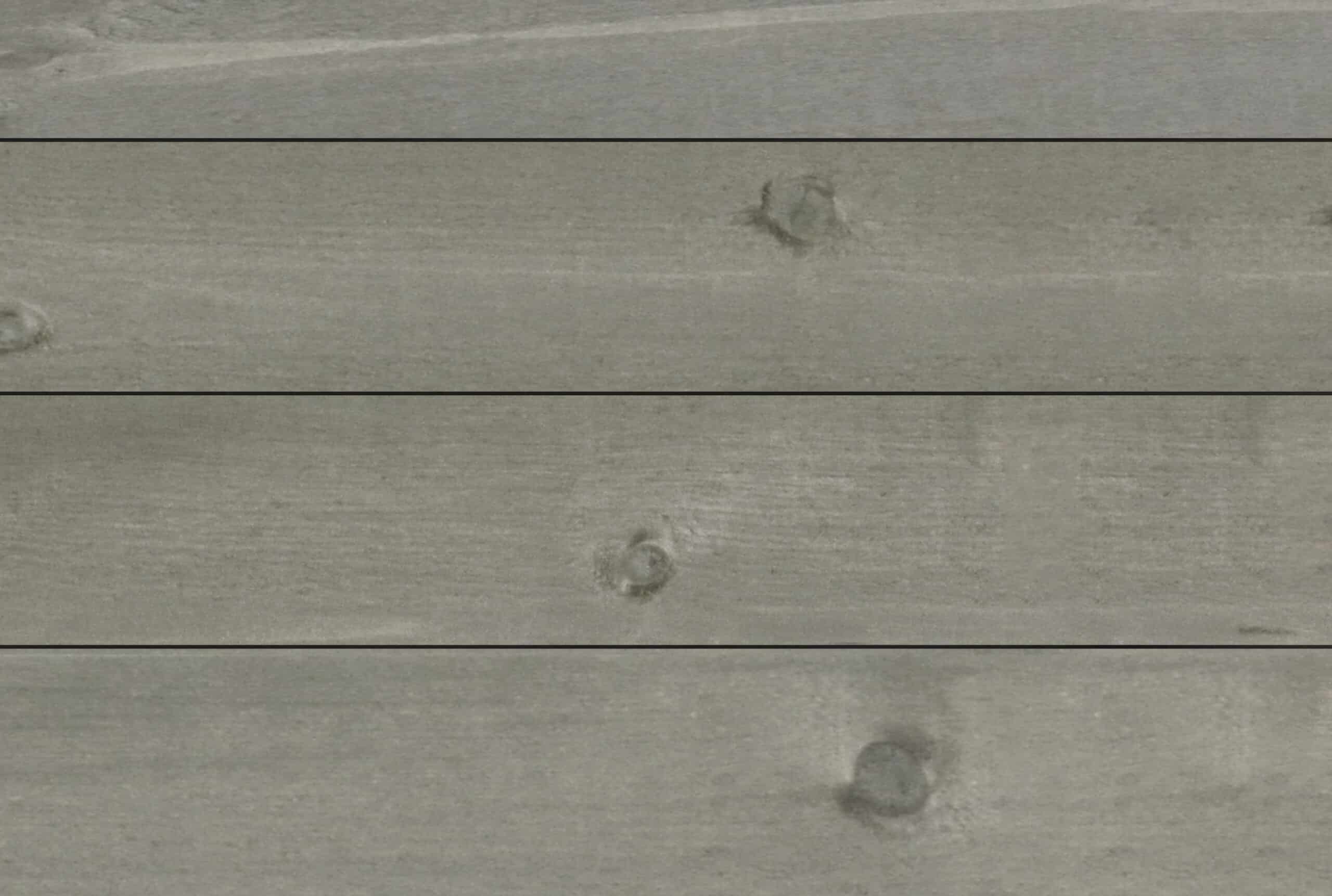 MøreRoyal kledning / dobbelfals rettkant, 19x148 i grå - montert på vegg.