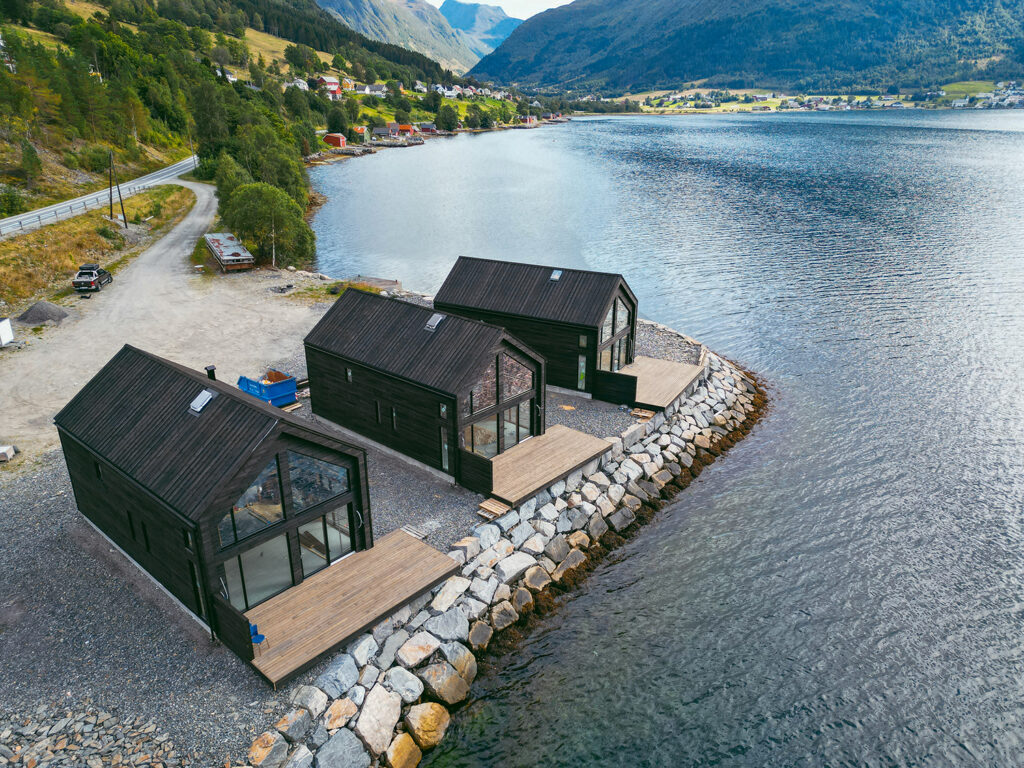 Maritim arkitektur på Hasleneset