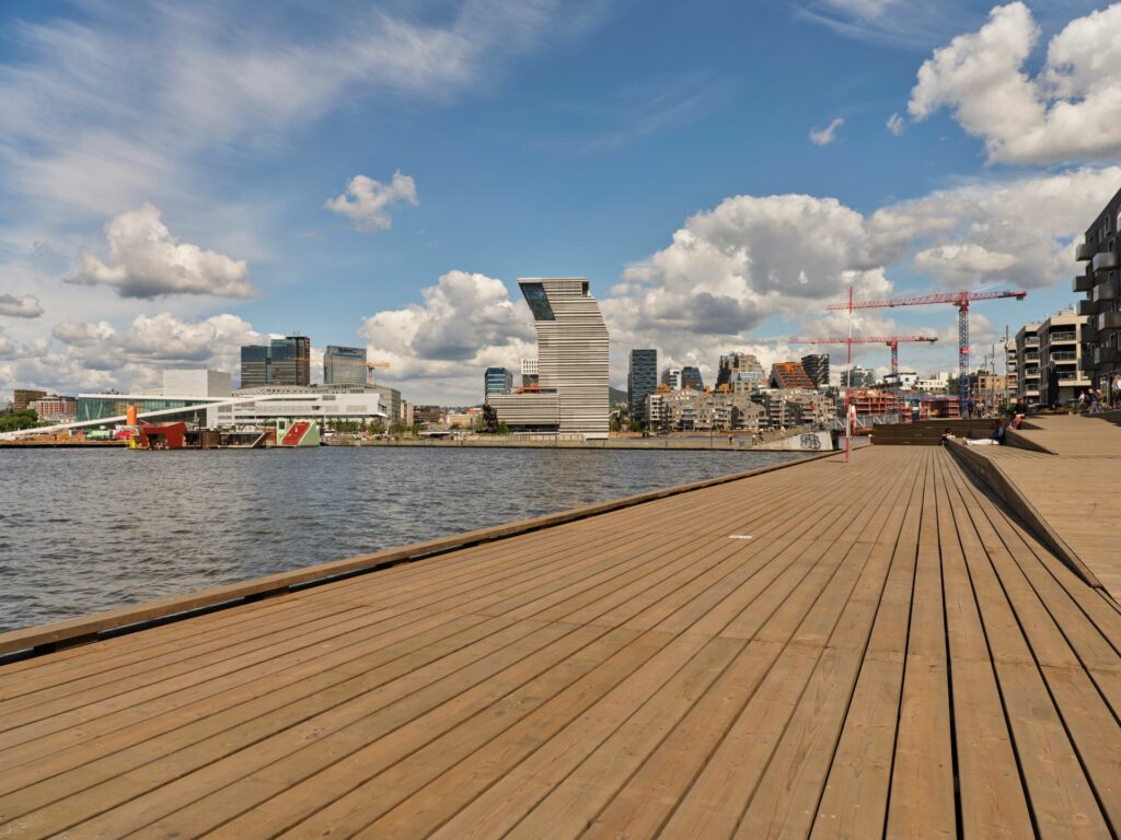 Maritim arkitektur på Sørenga