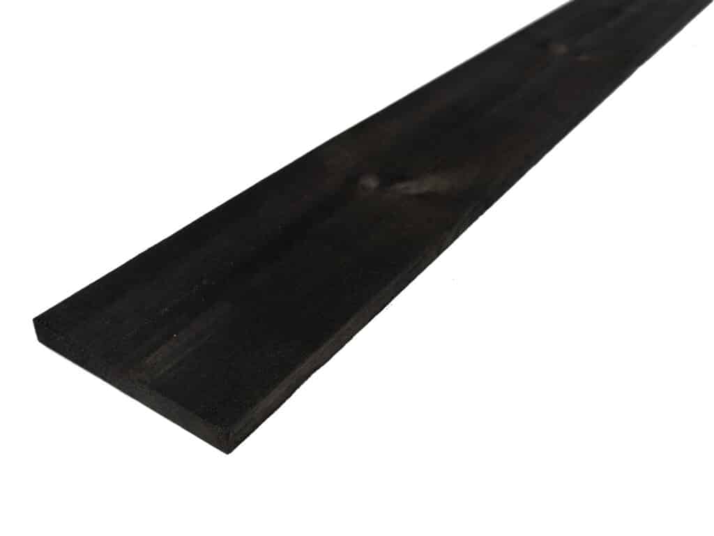 Produktfoto: Dobbelfals rektangulær, 19x148, Black
