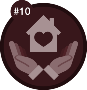 Klimasymbol 10 - Bevarer norske bygg